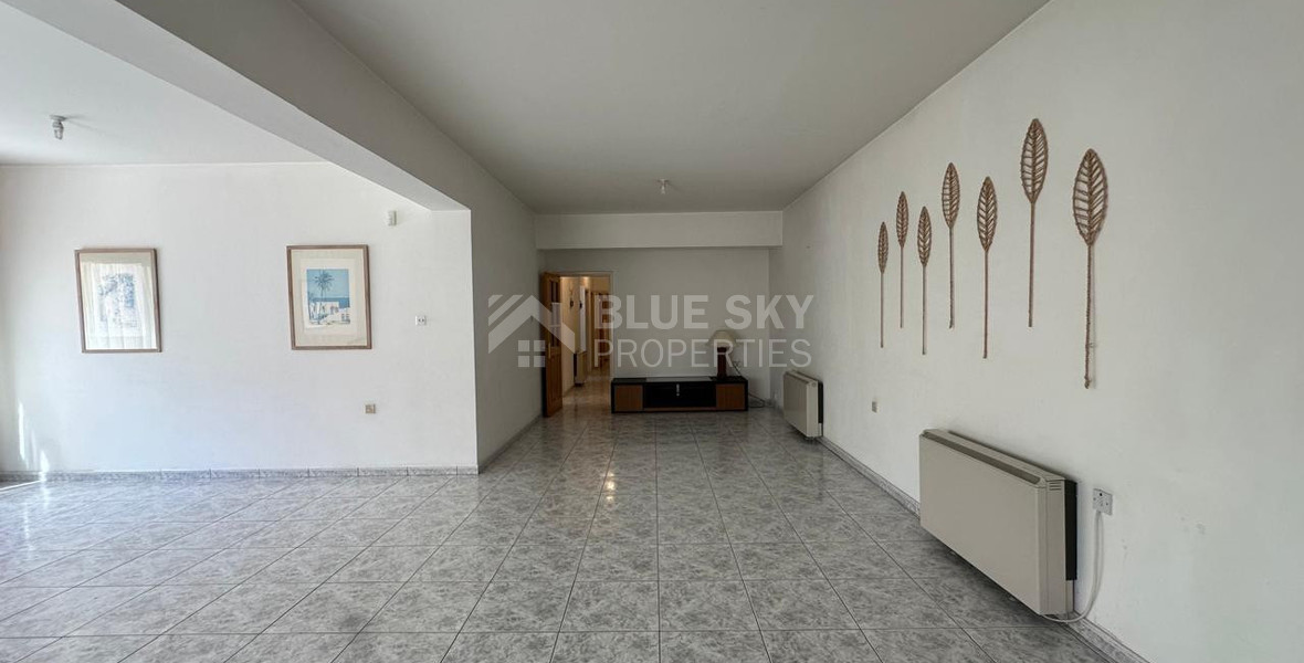 For Rent: Spacious Three-Bedroom Apartment in Tsireio, Limassol – Ideal Location & Comfort