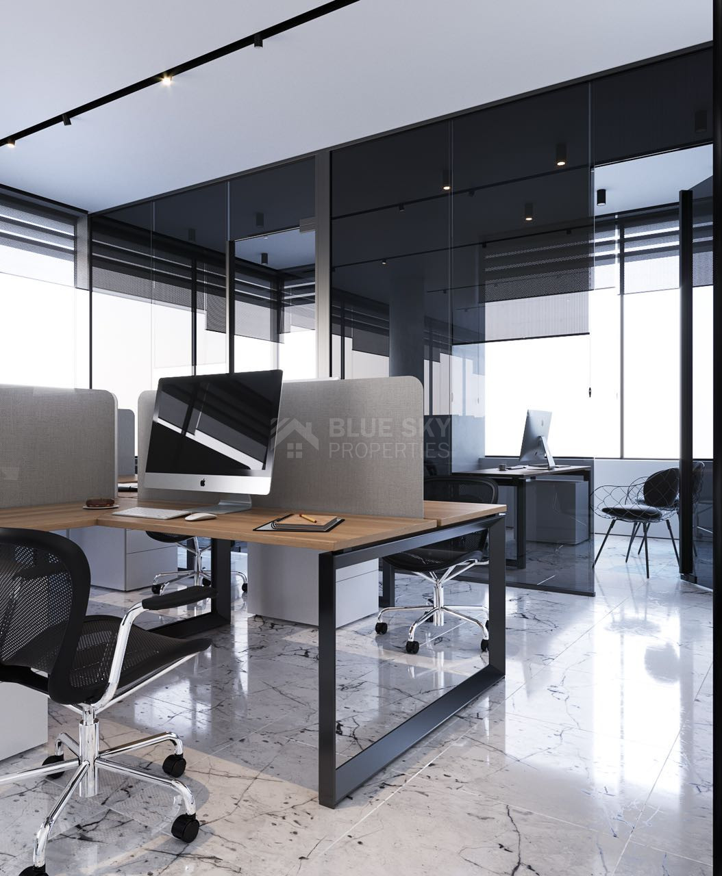 For Rent Premium Office Building in Kapsalos – Modern Business Hub with Sea View