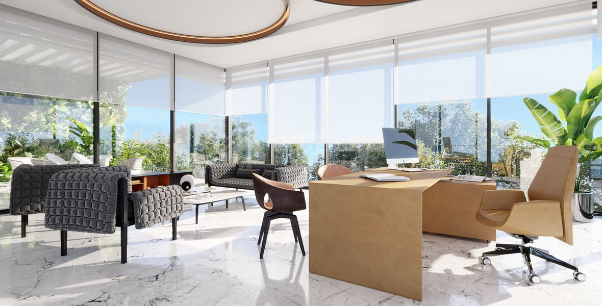 For Rent Premium Office Building in Kapsalos – Modern Business Hub with Sea View