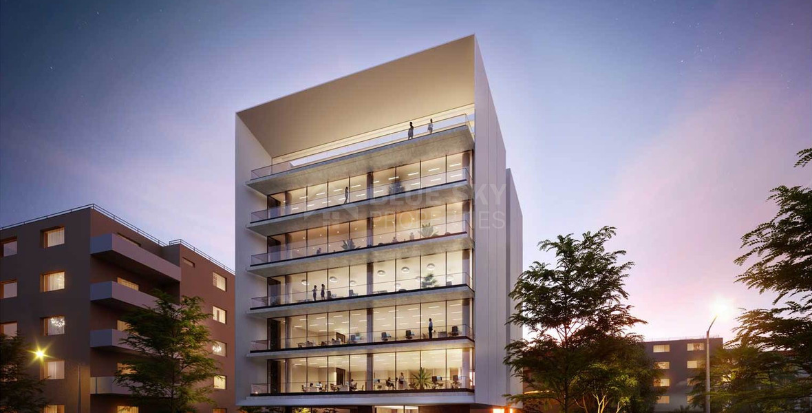For Rent Premium Office Building in Kapsalos – Modern Business Hub with Sea View