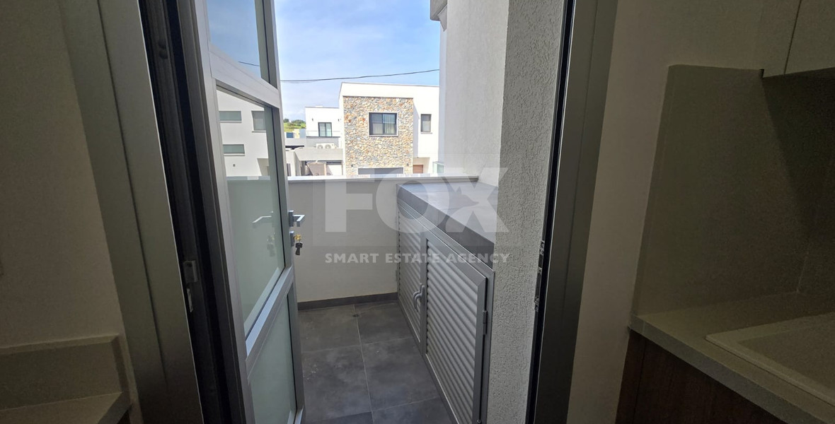 Brand-New Fully-Furnished Two-Bedroom Apartment for Rent in Kolossi