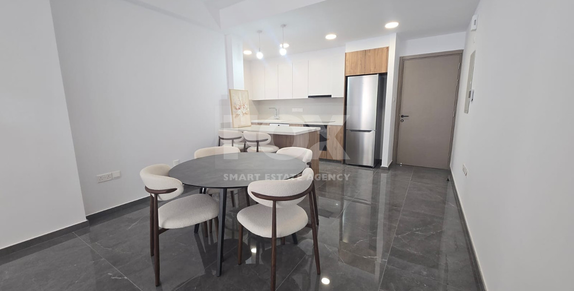 Brand-New Fully-Furnished Two-Bedroom Apartment for Rent in Kolossi