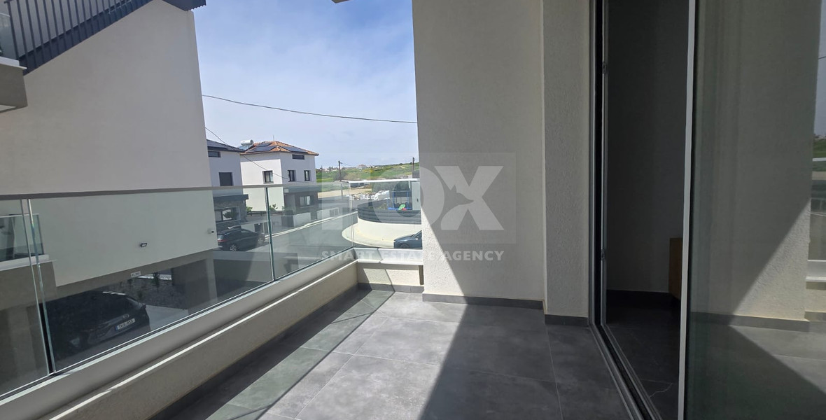 Brand-New Fully-Furnished Two-Bedroom Apartment for Rent in Kolossi