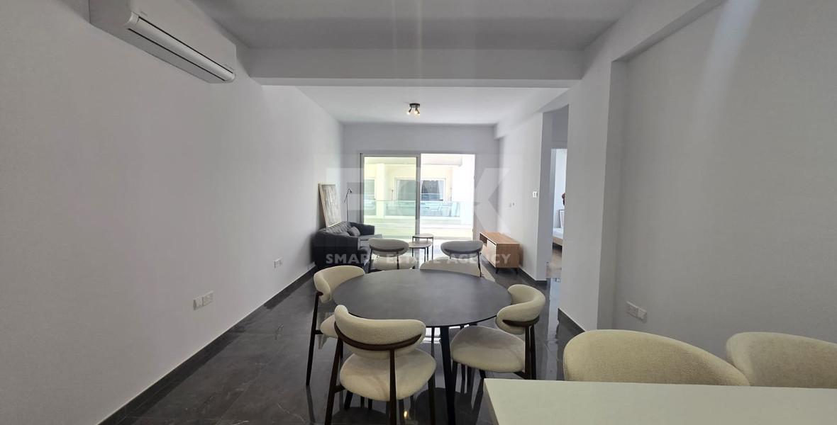 Brand-New Fully-Furnished Two-Bedroom Apartment for Rent in Kolossi