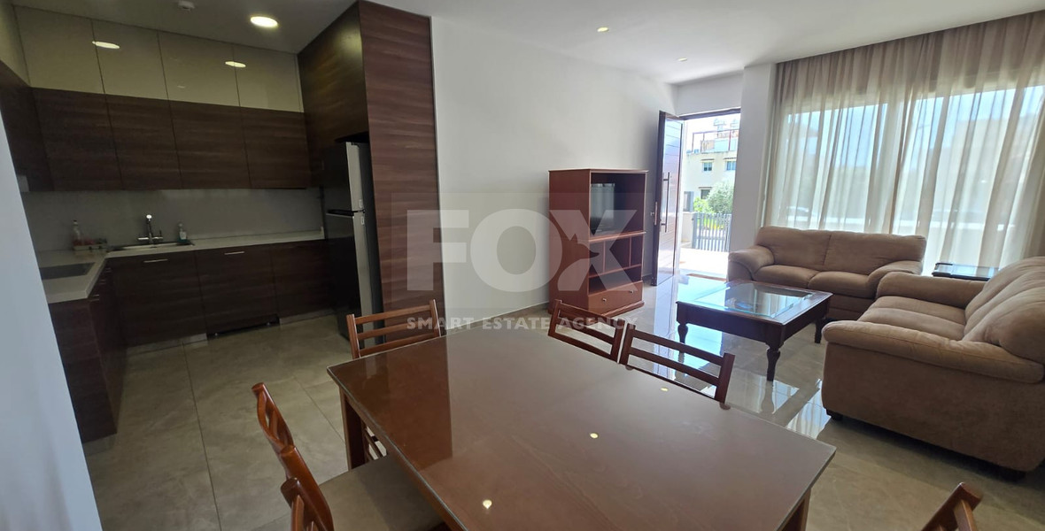 Brand-New Ground Floor Two-Bedroom Apartment for Rent in Agia Fyla