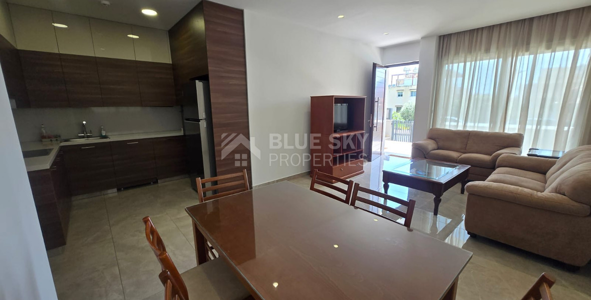 Brand-New Ground Floor Two-Bedroom Apartment for Rent in Agia Fyla