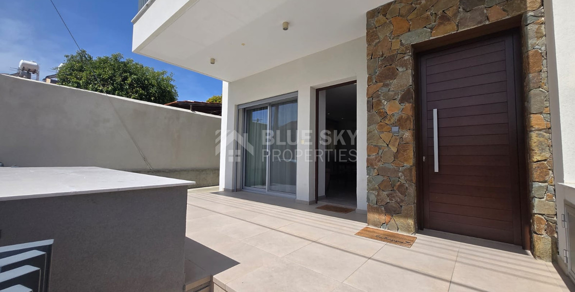 Brand-New Ground Floor Two-Bedroom Apartment for Rent in Agia Fyla