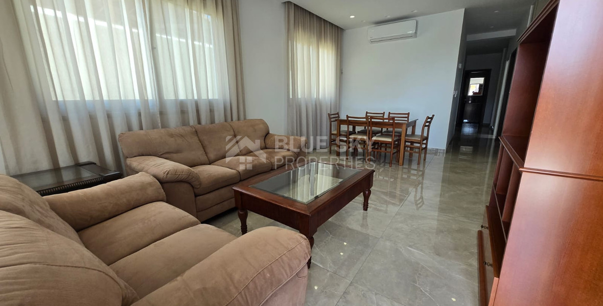 Brand-New Ground Floor Two-Bedroom Apartment for Rent in Agia Fyla
