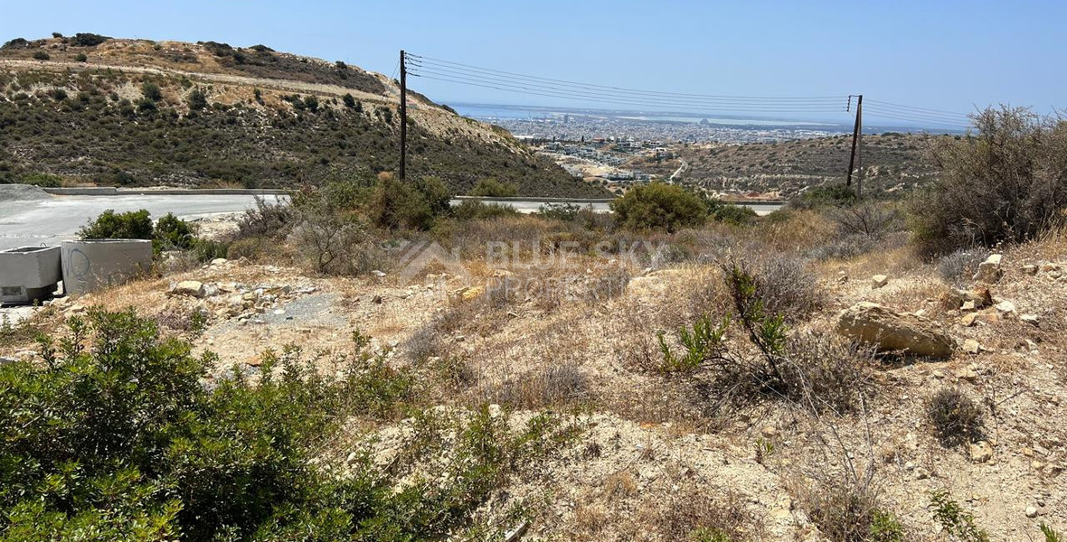 Residential sea view plot for sale in Opalia Hills with all permits and plans in place