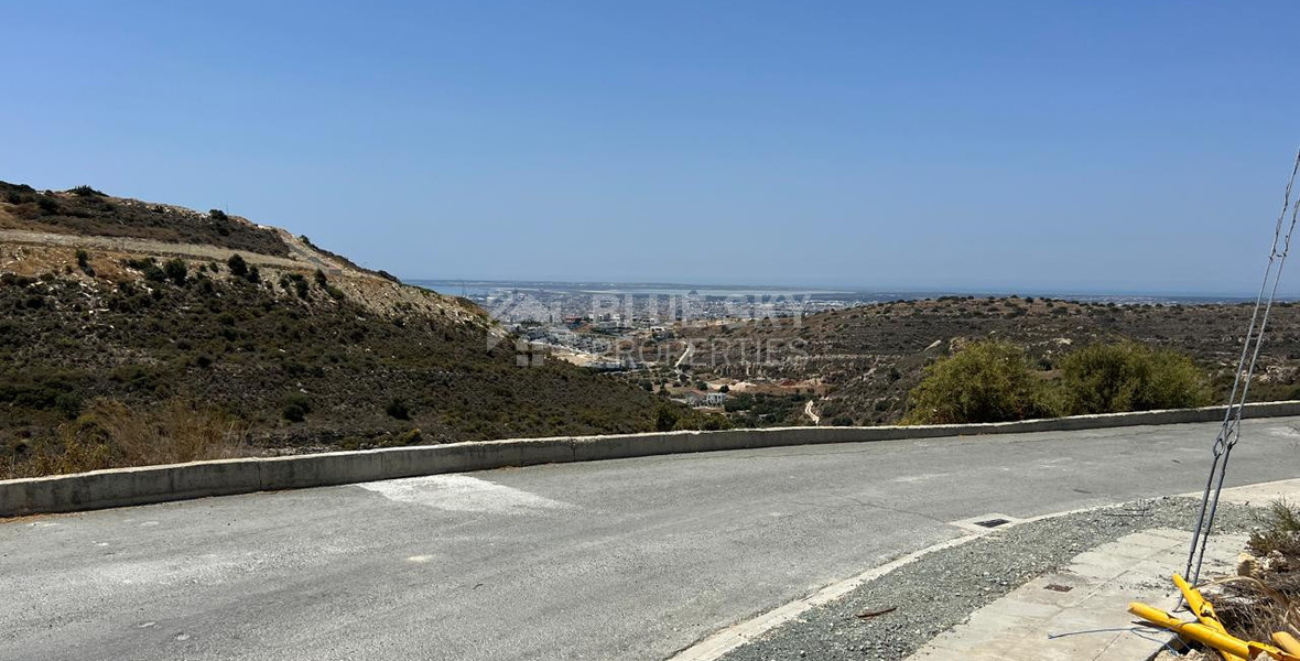 Residential sea view plot for sale in Opalia Hills with all permits and plans in place