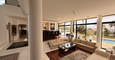 SALE: VILLA FOR SALE IN THE PRESTIGIOUS AREA OF GERMASOGIA OFFERING BEAUTIFUL SEA VIEWS WITH ELECTRIC DRIVE IN ENTRY.