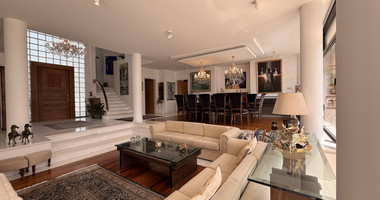 SALE: VILLA FOR SALE IN THE PRESTIGIOUS AREA OF GERMASOGIA OFFERING BEAUTIFUL SEA VIEWS WITH ELECTRIC DRIVE IN ENTRY.