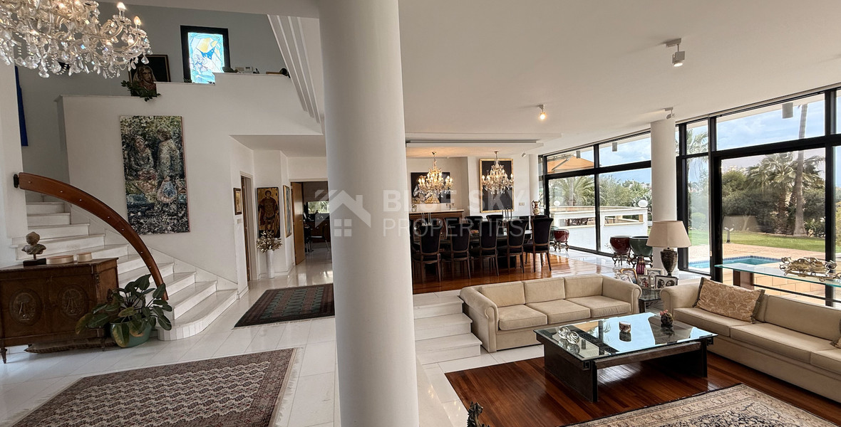 SALE: VILLA FOR SALE IN THE PRESTIGIOUS AREA OF GERMASOGIA OFFERING BEAUTIFUL SEA VIEWS WITH ELECTRIC DRIVE IN ENTRY.