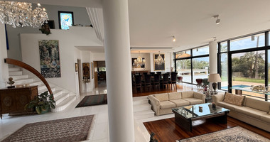 SALE: VILLA FOR SALE IN THE PRESTIGIOUS AREA OF GERMASOGIA OFFERING BEAUTIFUL SEA VIEWS WITH ELECTRIC DRIVE IN ENTRY.