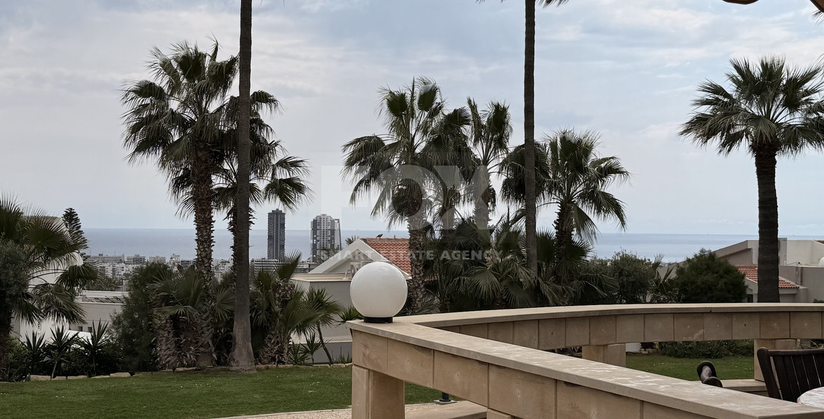 SALE: VILLA FOR SALE IN THE PRESTIGIOUS AREA OF GERMASOGIA OFFERING BEAUTIFUL SEA VIEWS WITH ELECTRIC DRIVE IN ENTRY.