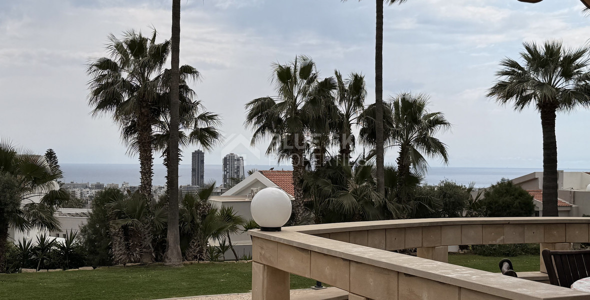 SALE: VILLA FOR SALE IN THE PRESTIGIOUS AREA OF GERMASOGIA OFFERING BEAUTIFUL SEA VIEWS WITH ELECTRIC DRIVE IN ENTRY.