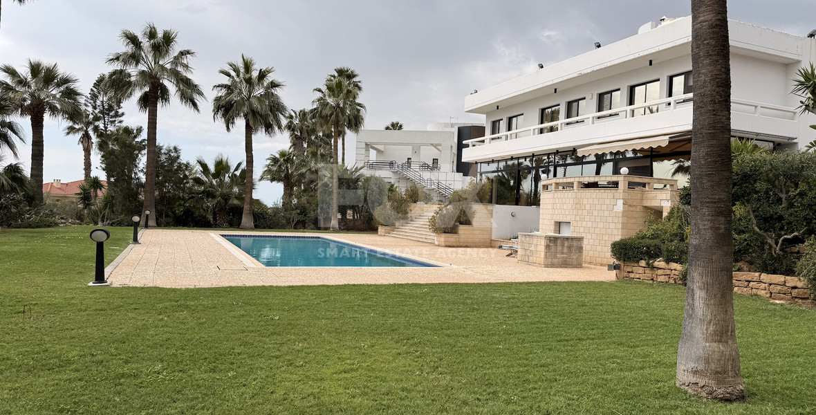 SALE: VILLA FOR SALE IN THE PRESTIGIOUS AREA OF GERMASOGIA OFFERING BEAUTIFUL SEA VIEWS WITH ELECTRIC DRIVE IN ENTRY.