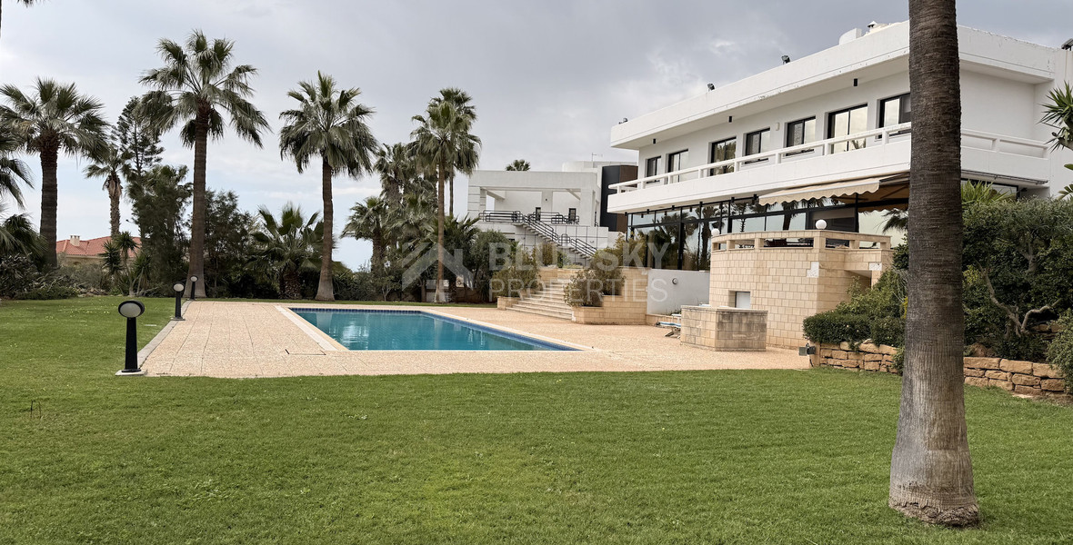 SALE: VILLA FOR SALE IN THE PRESTIGIOUS AREA OF GERMASOGIA OFFERING BEAUTIFUL SEA VIEWS WITH ELECTRIC DRIVE IN ENTRY.
