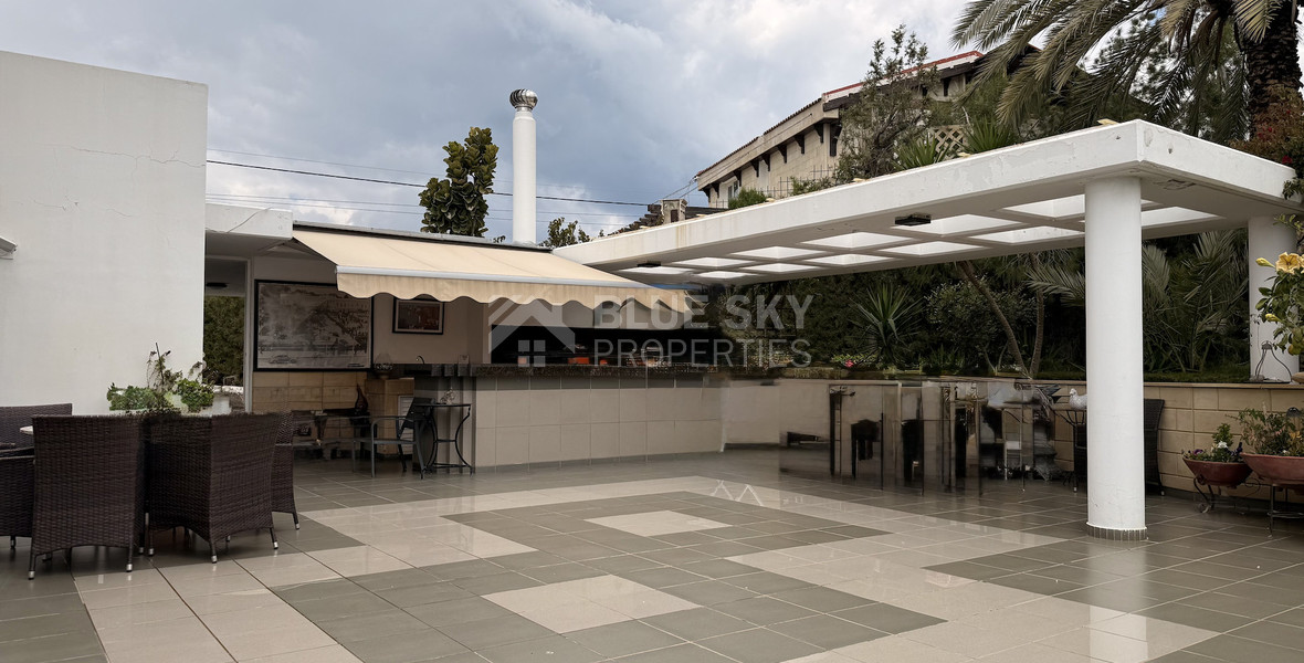 SALE: VILLA FOR SALE IN THE PRESTIGIOUS AREA OF GERMASOGIA OFFERING BEAUTIFUL SEA VIEWS WITH ELECTRIC DRIVE IN ENTRY.