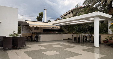 SALE: VILLA FOR SALE IN THE PRESTIGIOUS AREA OF GERMASOGIA OFFERING BEAUTIFUL SEA VIEWS WITH ELECTRIC DRIVE IN ENTRY.