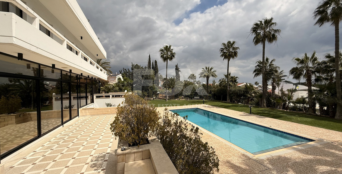 SALE: VILLA FOR SALE IN THE PRESTIGIOUS AREA OF GERMASOGIA OFFERING BEAUTIFUL SEA VIEWS WITH ELECTRIC DRIVE IN ENTRY.