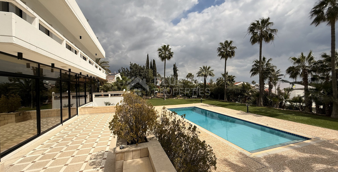 SALE: VILLA FOR SALE IN THE PRESTIGIOUS AREA OF GERMASOGIA OFFERING BEAUTIFUL SEA VIEWS WITH ELECTRIC DRIVE IN ENTRY.