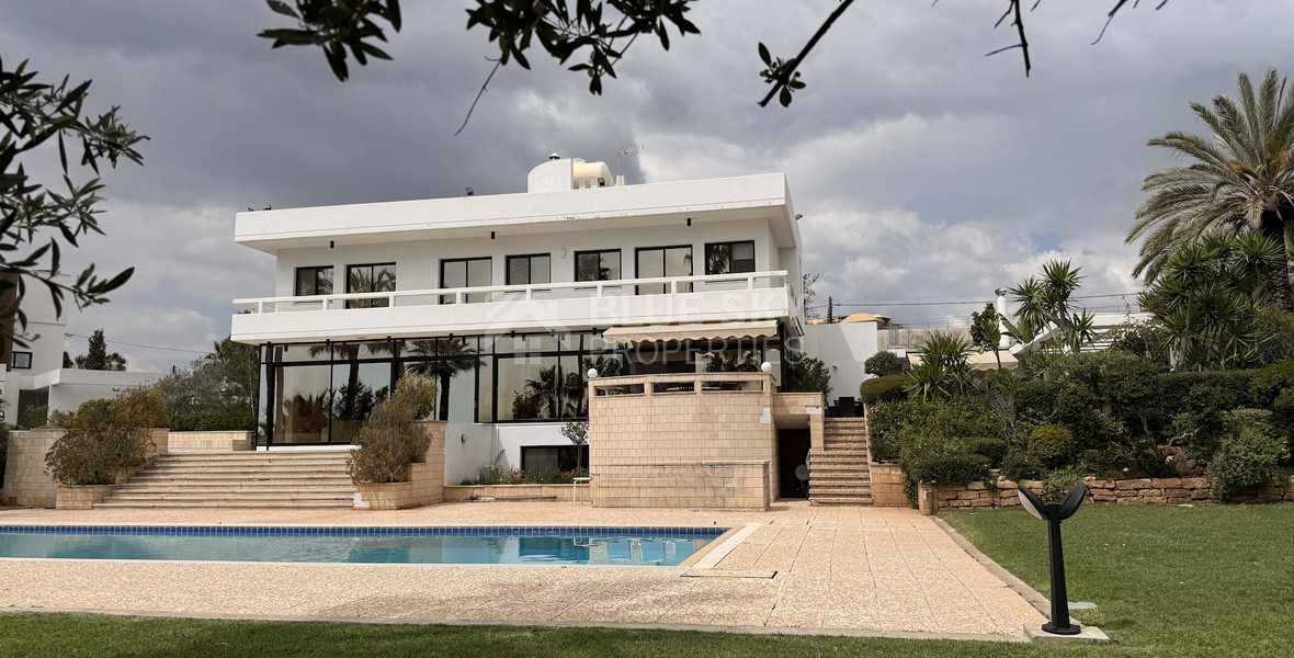 SALE: VILLA FOR SALE IN THE PRESTIGIOUS AREA OF GERMASOGIA OFFERING BEAUTIFUL SEA VIEWS WITH ELECTRIC DRIVE IN ENTRY.