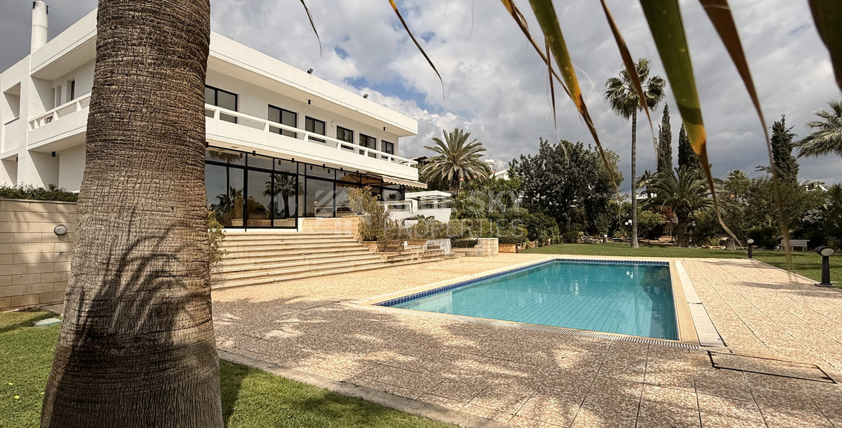 SALE: VILLA FOR SALE IN THE PRESTIGIOUS AREA OF GERMASOGIA OFFERING BEAUTIFUL SEA VIEWS WITH ELECTRIC DRIVE IN ENTRY.