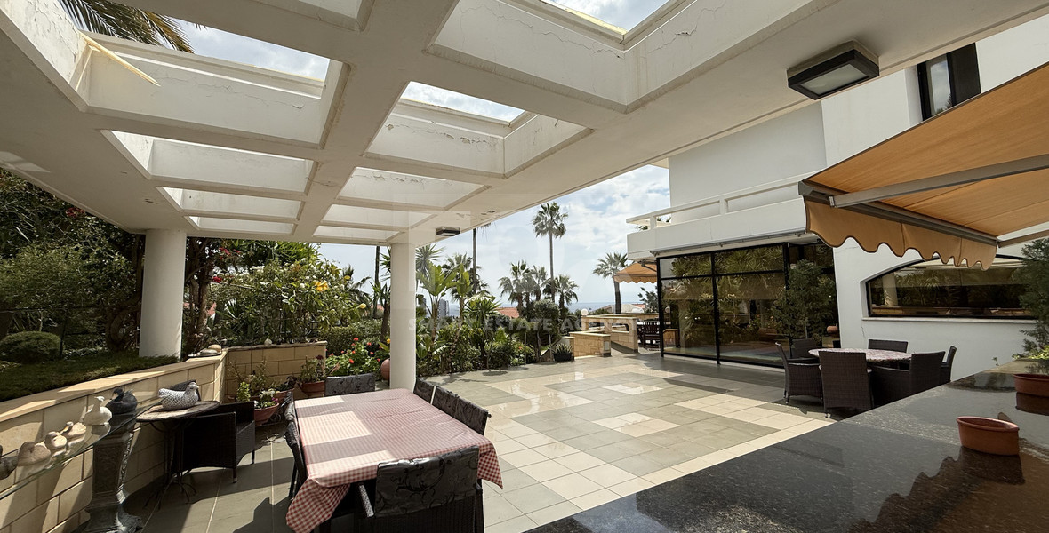 SALE: VILLA FOR SALE IN THE PRESTIGIOUS AREA OF GERMASOGIA OFFERING BEAUTIFUL SEA VIEWS WITH ELECTRIC DRIVE IN ENTRY.