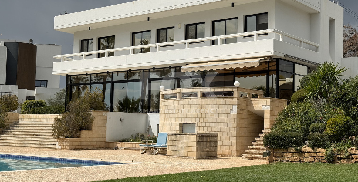 SALE: VILLA FOR SALE IN THE PRESTIGIOUS AREA OF GERMASOGIA OFFERING BEAUTIFUL SEA VIEWS WITH ELECTRIC DRIVE IN ENTRY.