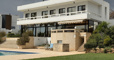 SALE: VILLA FOR SALE IN THE PRESTIGIOUS AREA OF GERMASOGIA OFFERING BEAUTIFUL SEA VIEWS WITH ELECTRIC DRIVE IN ENTRY.