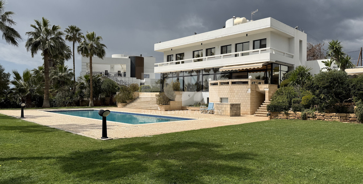 SALE: VILLA FOR SALE IN THE PRESTIGIOUS AREA OF GERMASOGIA OFFERING BEAUTIFUL SEA VIEWS WITH ELECTRIC DRIVE IN ENTRY.