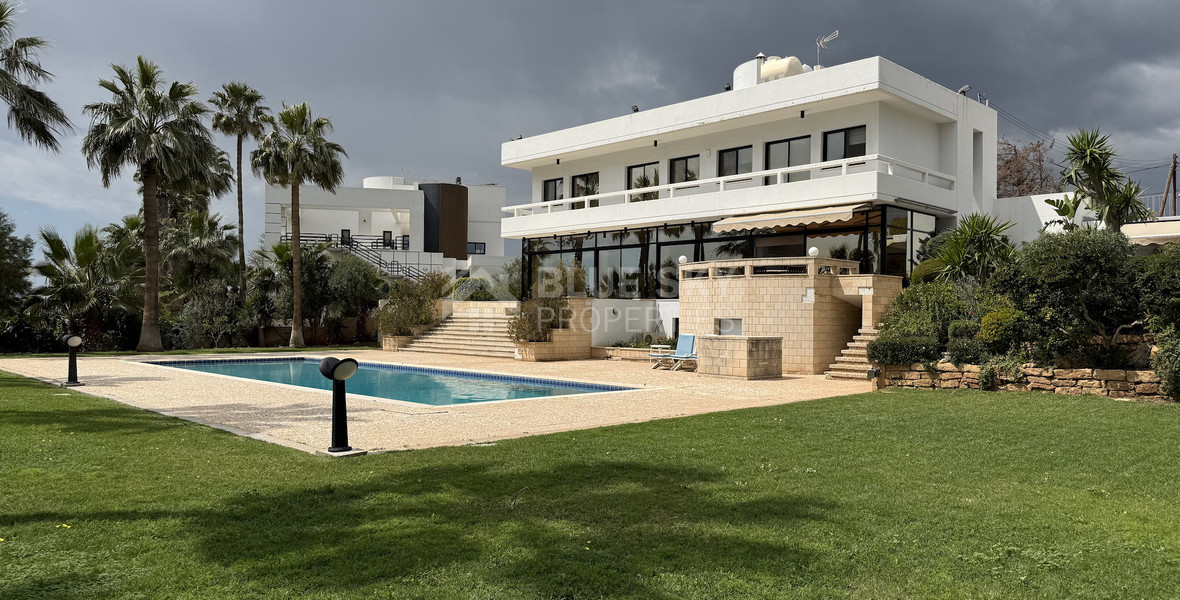 SALE: VILLA FOR SALE IN THE PRESTIGIOUS AREA OF GERMASOGIA OFFERING BEAUTIFUL SEA VIEWS WITH ELECTRIC DRIVE IN ENTRY.