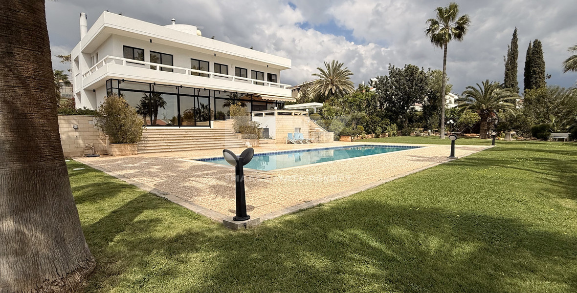 SALE: VILLA FOR SALE IN THE PRESTIGIOUS AREA OF GERMASOGIA OFFERING BEAUTIFUL SEA VIEWS WITH ELECTRIC DRIVE IN ENTRY.