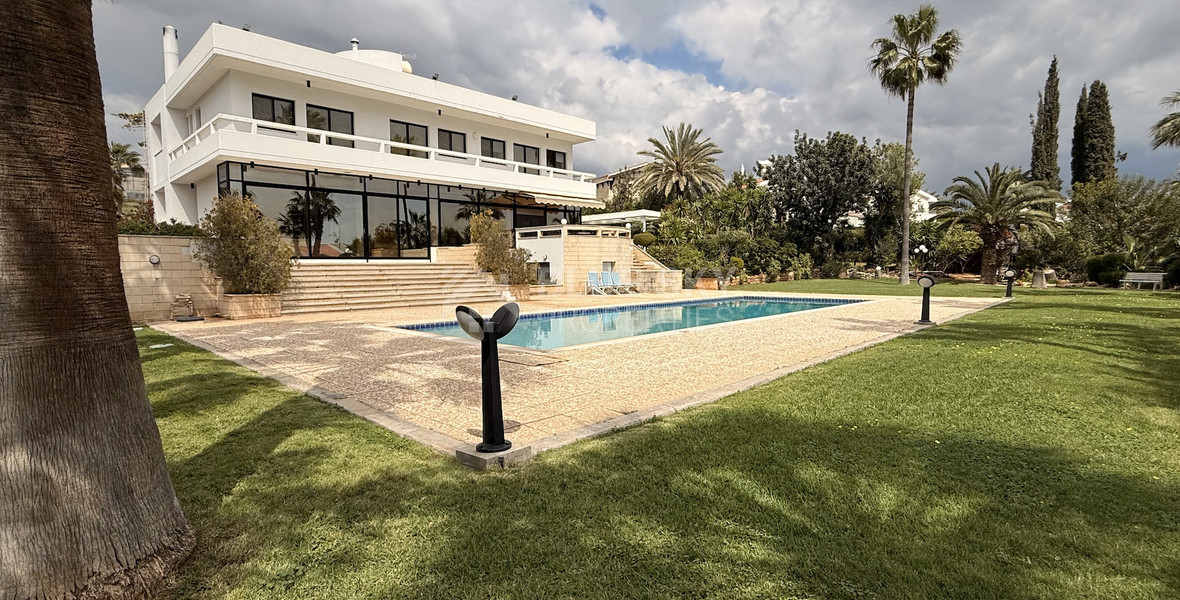 SALE: VILLA FOR SALE IN THE PRESTIGIOUS AREA OF GERMASOGIA OFFERING BEAUTIFUL SEA VIEWS WITH ELECTRIC DRIVE IN ENTRY.