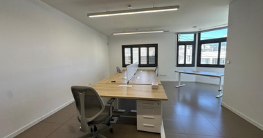 Fully Renovated Office for Rent in the Heart of Limassol – Prime Location