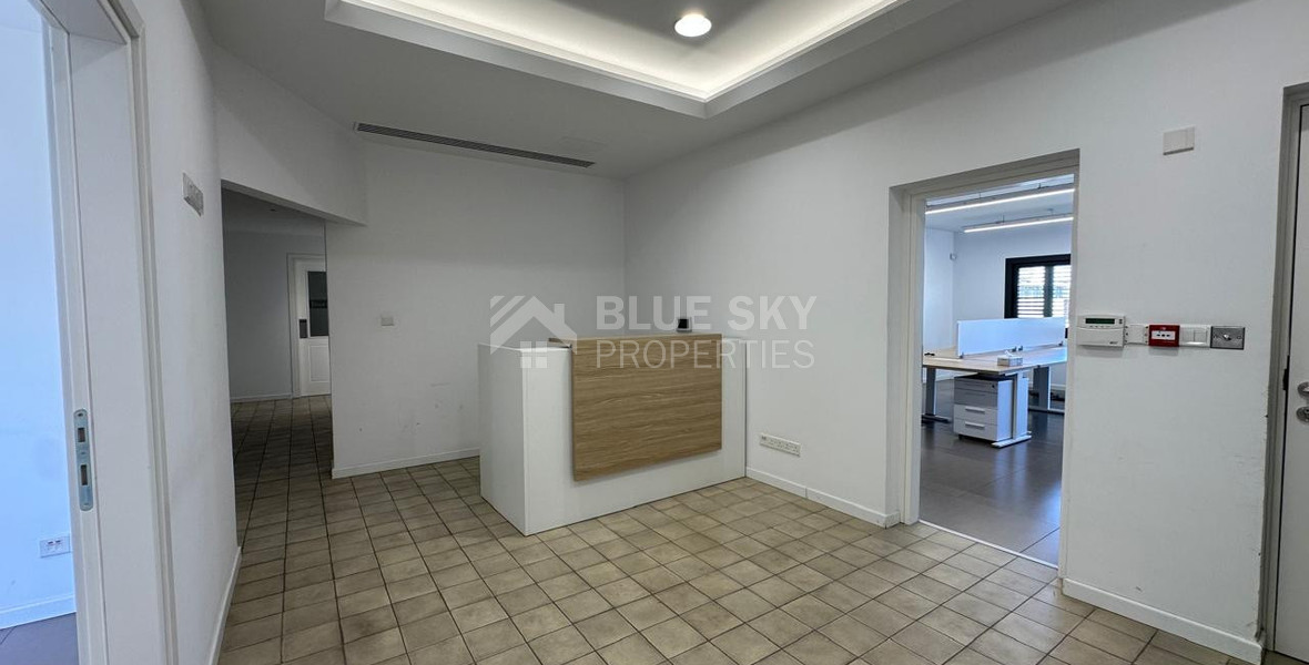 Fully Renovated Office for Rent in the Heart of Limassol – Prime Location