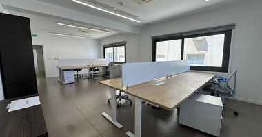 Fully Renovated Office for Rent in the Heart of Limassol – Prime Location