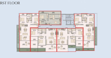 Luxury Mediterranean Living in Prime Paphos | Three bedroom modern apartment with Resort-Style Amenities for sale in Universal area