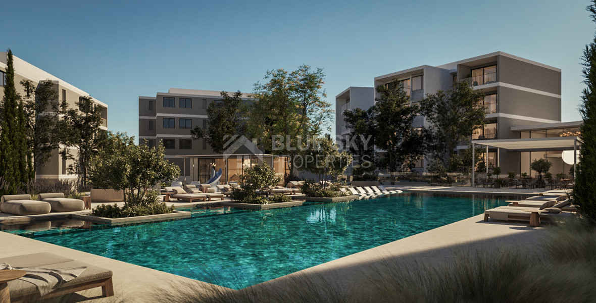 Luxury three Bedroom Apartment with Full Resort Facilities in Universal Area, Paphos for sale