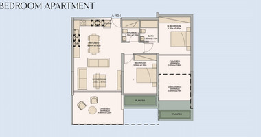 Three bedroom outstanding  apartment with in a luxury Development in Universal area, Paphos