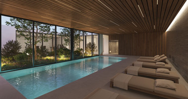 Luxury Mediterranean Living in Prime Paphos | Three bedroom modern apartment with Resort-Style Amenities for sale in Universal area