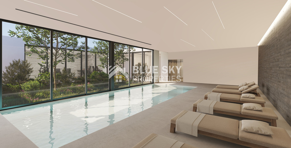 Luxury Mediterranean Living in Prime Paphos | Three bedroom modern apartment with Resort-Style Amenities for sale in Universal area