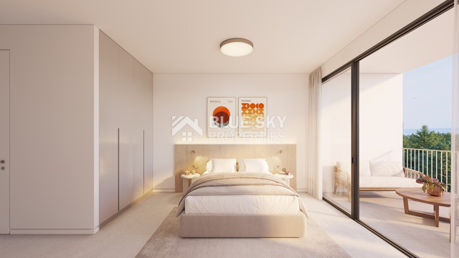 Luxury Mediterranean Living in Prime Paphos | Three bedroom modern apartment with Resort-Style Amenities for sale in Universal area
