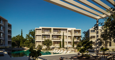 Luxury Mediterranean Living in Prime Paphos | Three bedroom modern apartment with Resort-Style Amenities for sale in Universal area