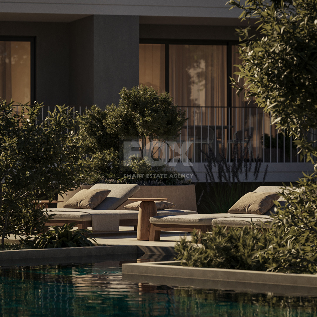 Luxury Mediterranean Living in Prime Paphos | Three bedroom modern apartment with Resort-Style Amenities for sale in Universal area