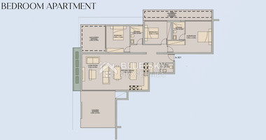 Luxury Mediterranean Living in Prime Paphos | Three bedroom modern apartment with Resort-Style Amenities for sale in Universal area