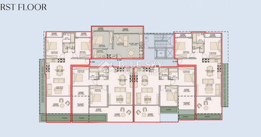 Luxury Mediterranean Living in Prime Paphos | Three bedroom modern apartment with Resort-Style Amenities for sale in Universal area