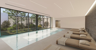 Luxury Mediterranean Living in Prime Paphos | Two bedroom modern apartment with Resort-Style Amenities for sale in Universal area