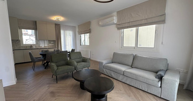 Elegant Fully Renovated Three-Bedroom Semi-Detached House for Rent in Germasogeia, Limassol